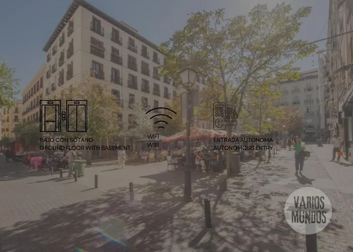 Cool Apt Para 9Pax En Plena Plaza De Chueca